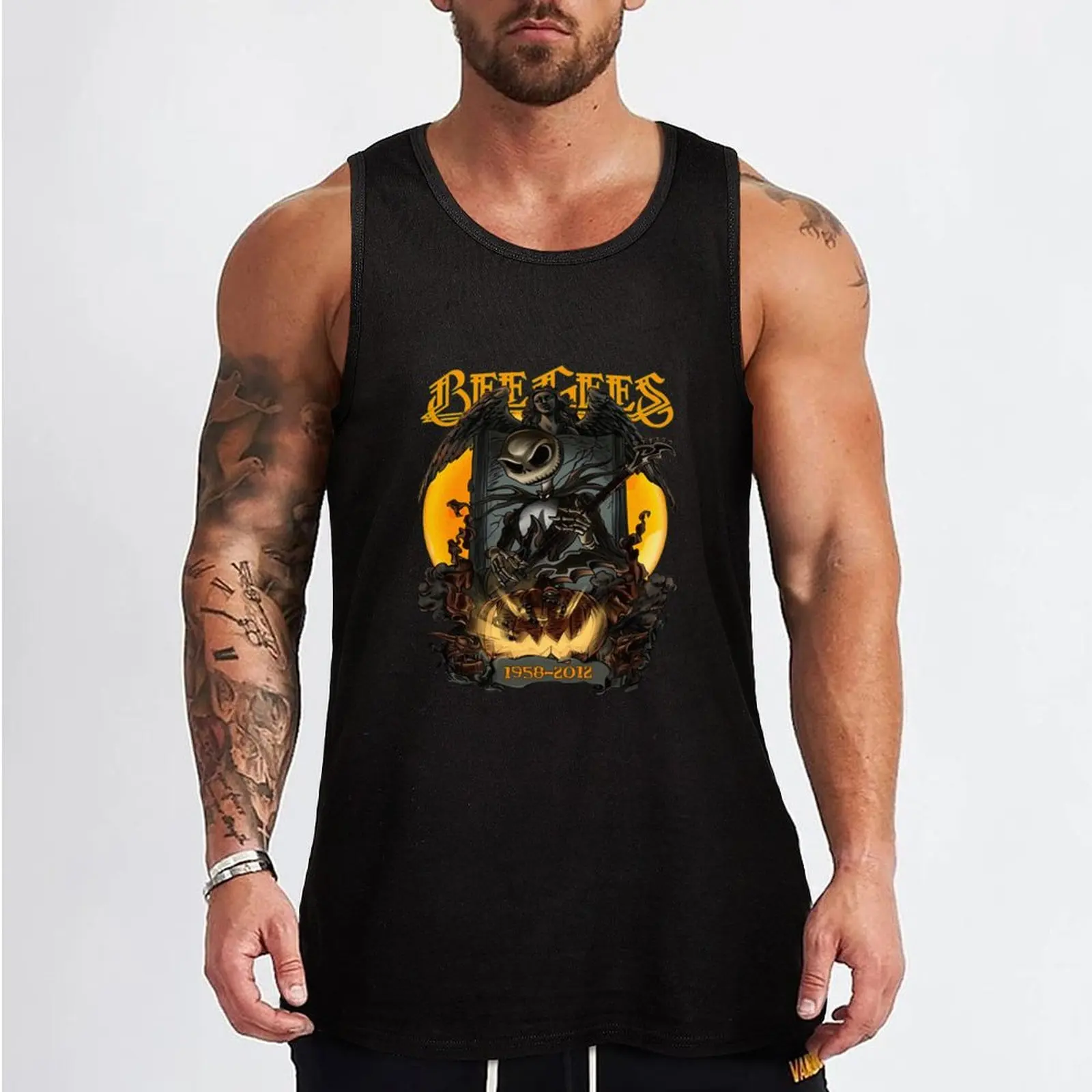 Jack Bee Gees Halloween 1958 2012 Gift For Men Women Tank Top Men's summer clothes 2024 singlet for men