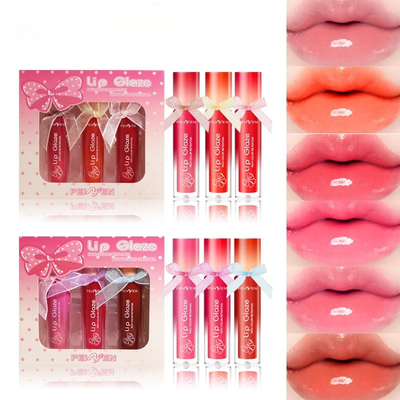 ชุดลิปสีกระจก, กล่องของขวัญลิปกลอสให้ความชุ่มชื้น, ของขวัญน่ารักสำหรับคนอื่น