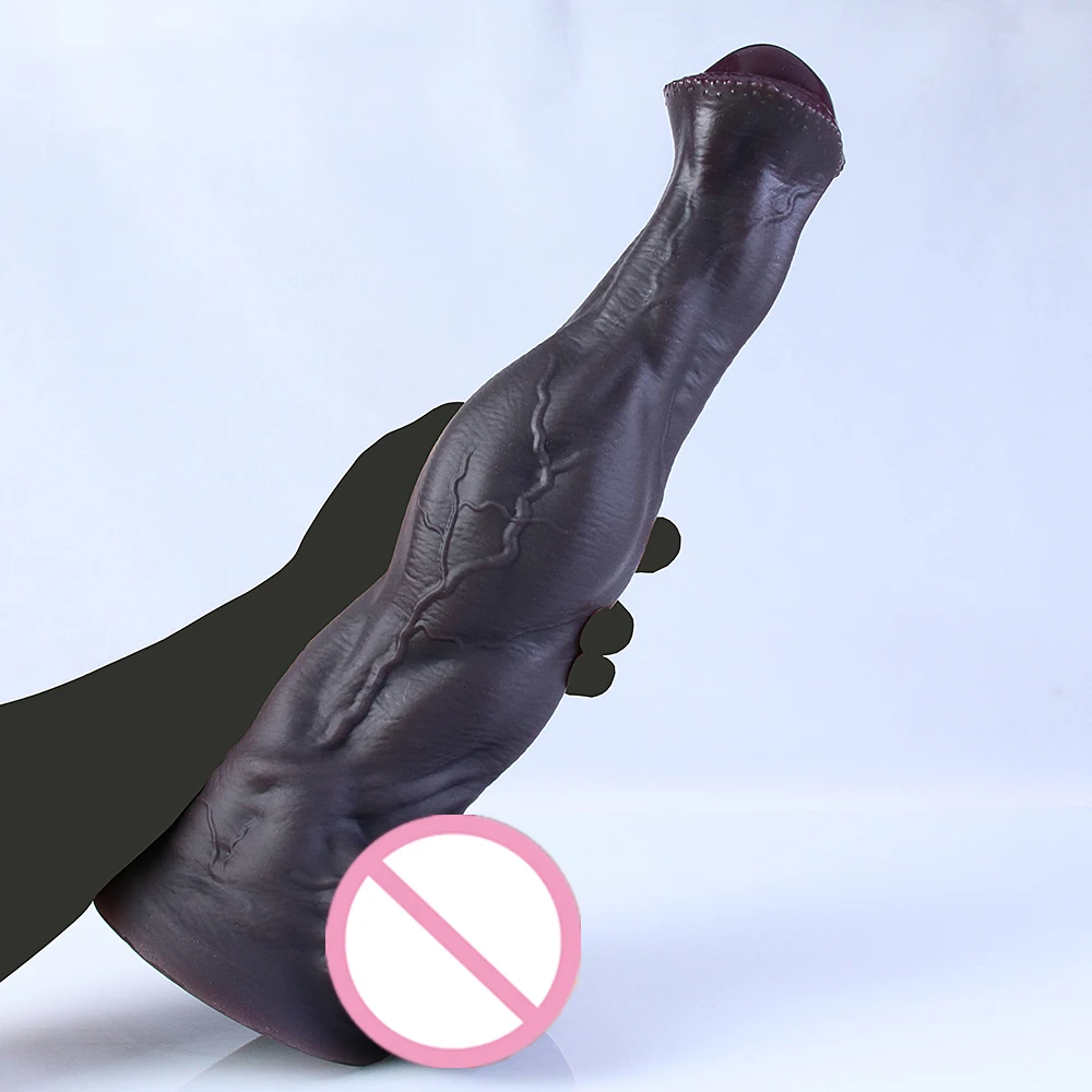 Super Huge Horse Dildo Strong Muscular Male Animal Big Penis Sex Toy Suction Cup for Female G-spot Stimulation Anal Masturbation - Image 5