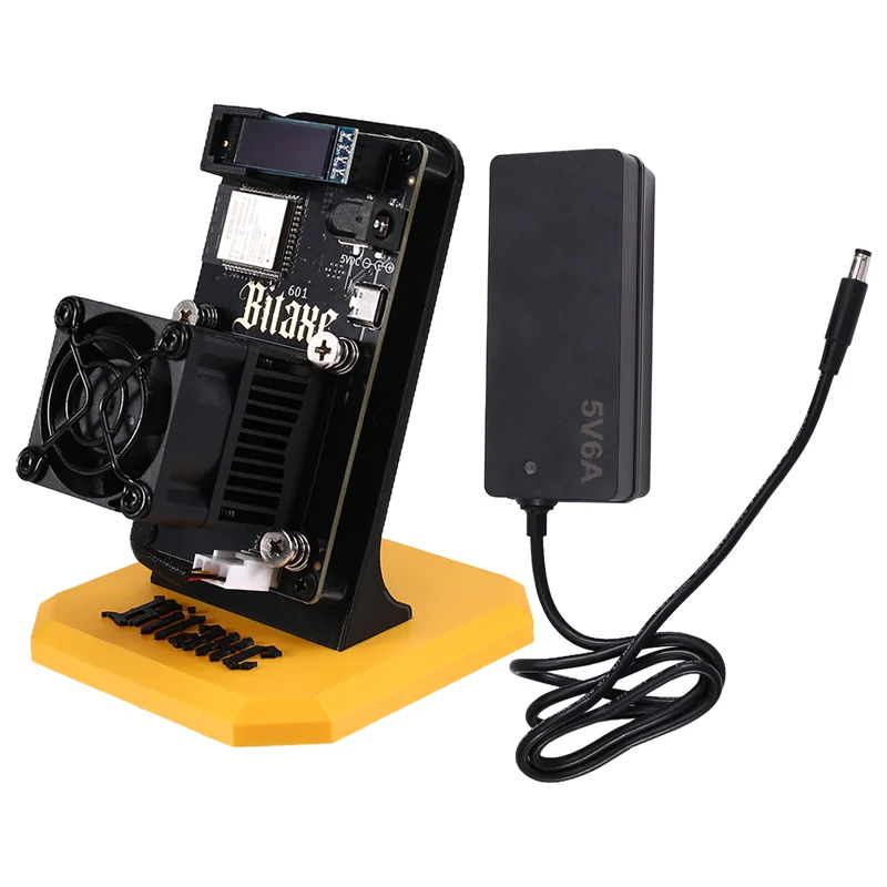 

Reliables21 Pro Bitaxe Gamma 601 Bitcoins Miner BM1370 Asic 1,2TH/S Solo Miner Wi-Fi BTC Miner с открытым исходным кодом AU Plug