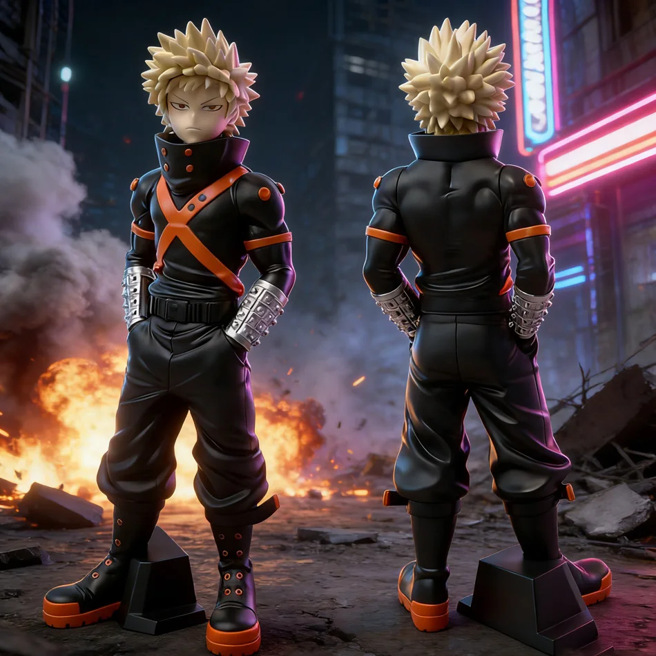 21cm Boku no Hero Academia Anime-Figur Bakugo Katsuki Actionfigur Midoriya Izuku/Todoroki Shoto Figurine PVC Sammelfigur Spielzeug