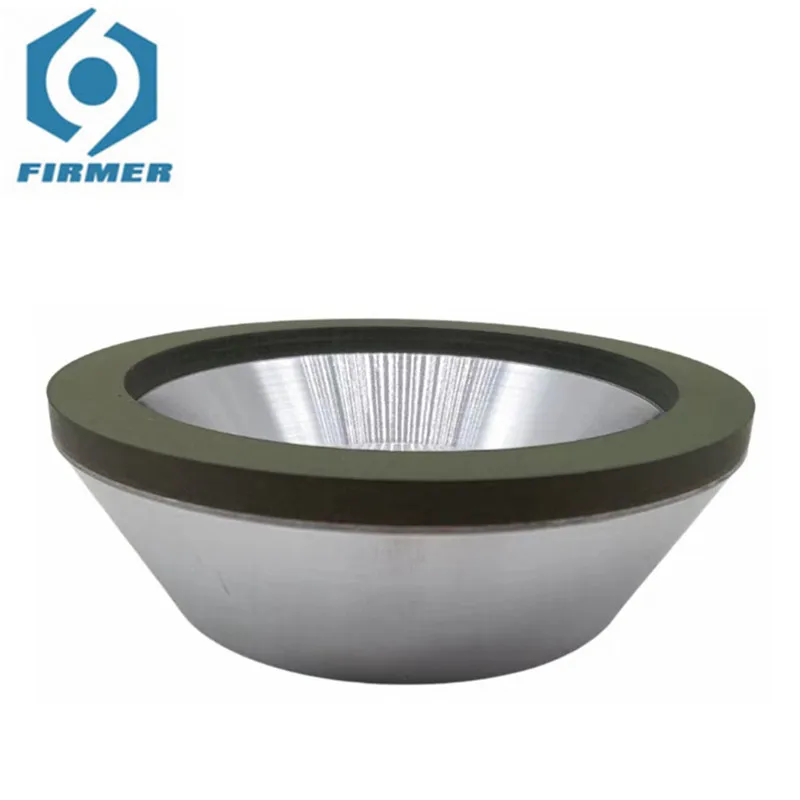 Outside Diameter 100mm Hole 20mm Height 32mm 100 150 200 240 320 400 600 Mesh Resin Diamond Bowl Grinding Wheel