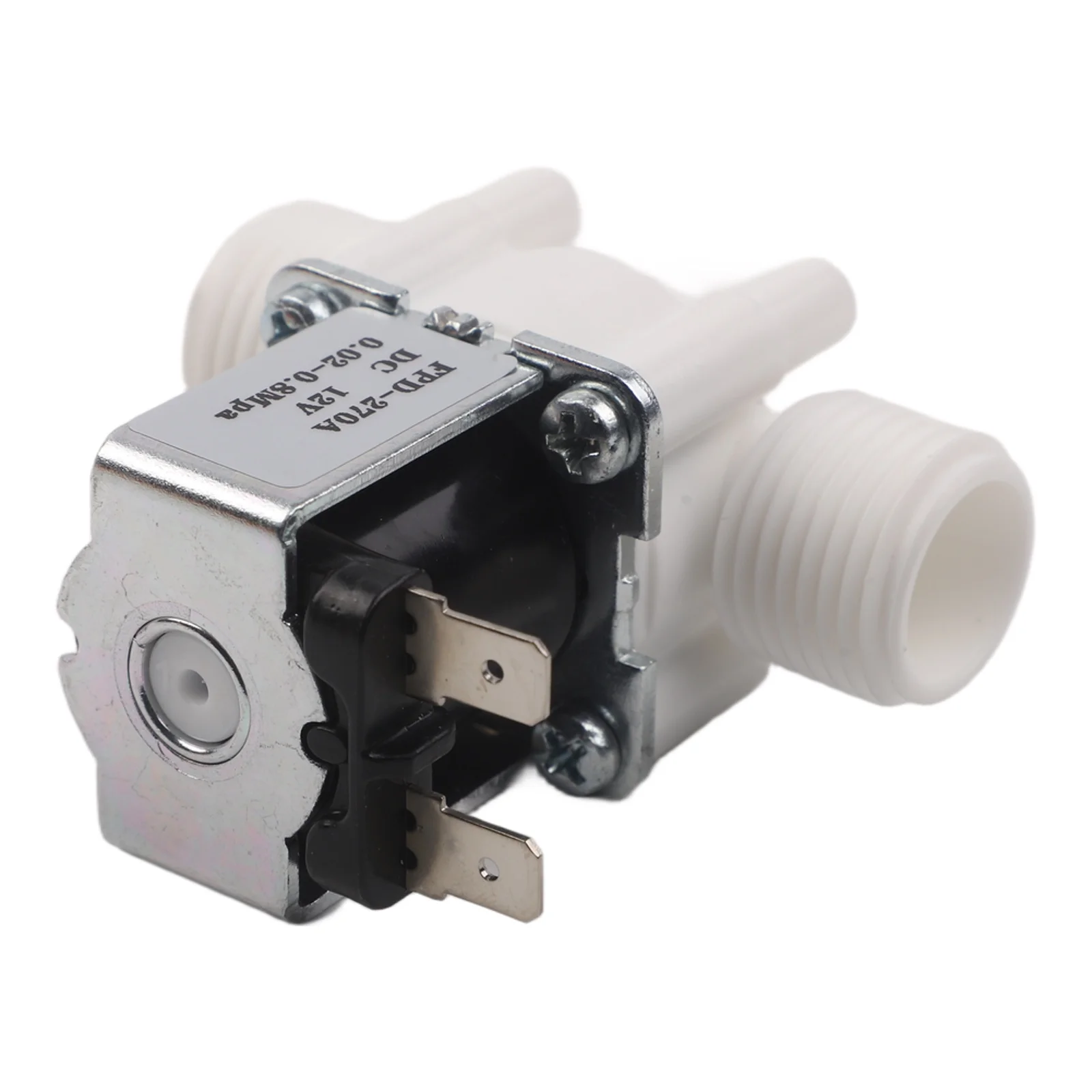 Electric Solenoid Valve 12 Volt DC Normally Closed with Magnetic Controller Switch for Residential and Industrial Use