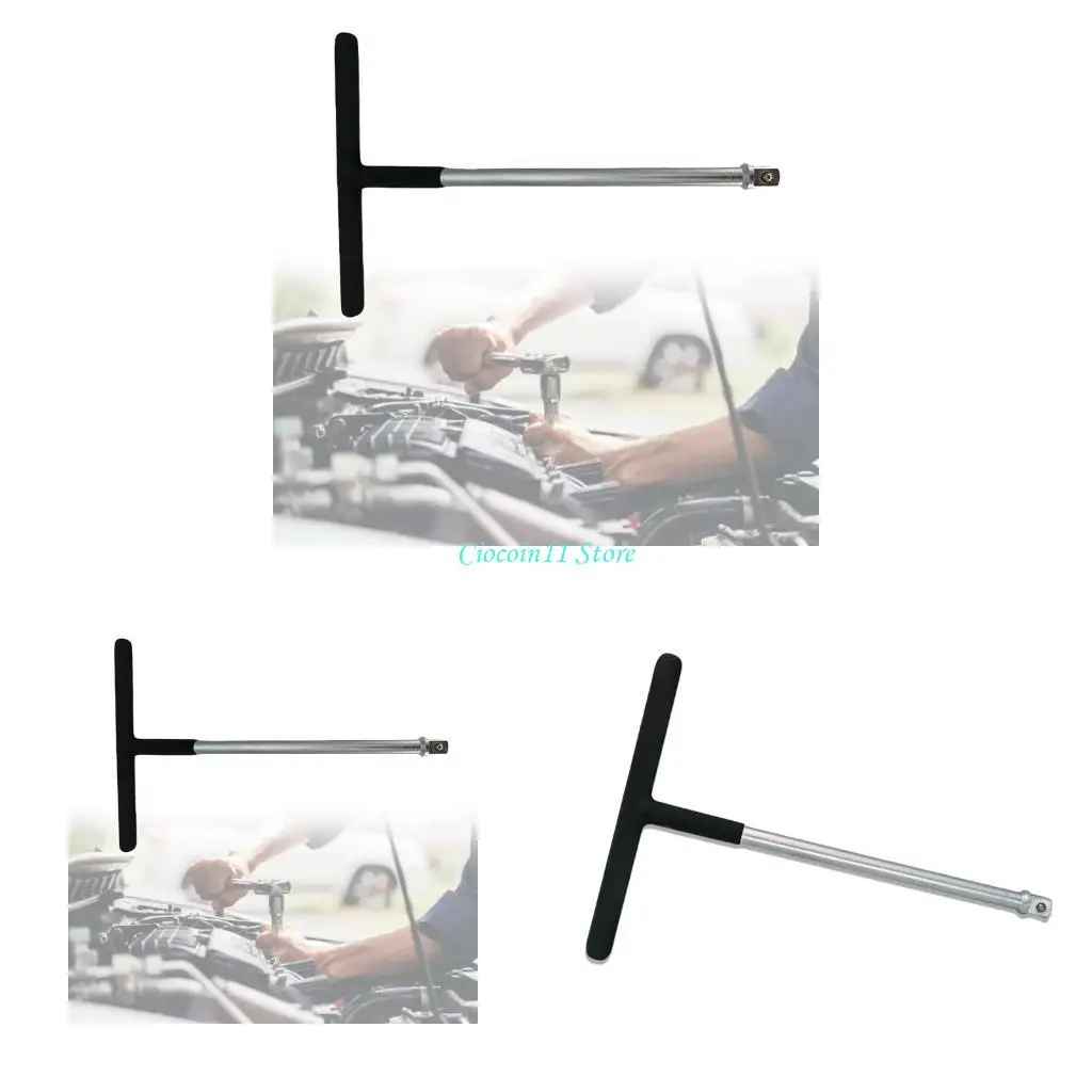 

Торцевой ключ с Т-образной ручкой Т-образный ключ Т-образный гаечный ключ Торцевой ключ 1/2 дюйма Привод 275 мм Ручка гаечного ключа Инструмент Ремонт автомобиля и мотоцикла