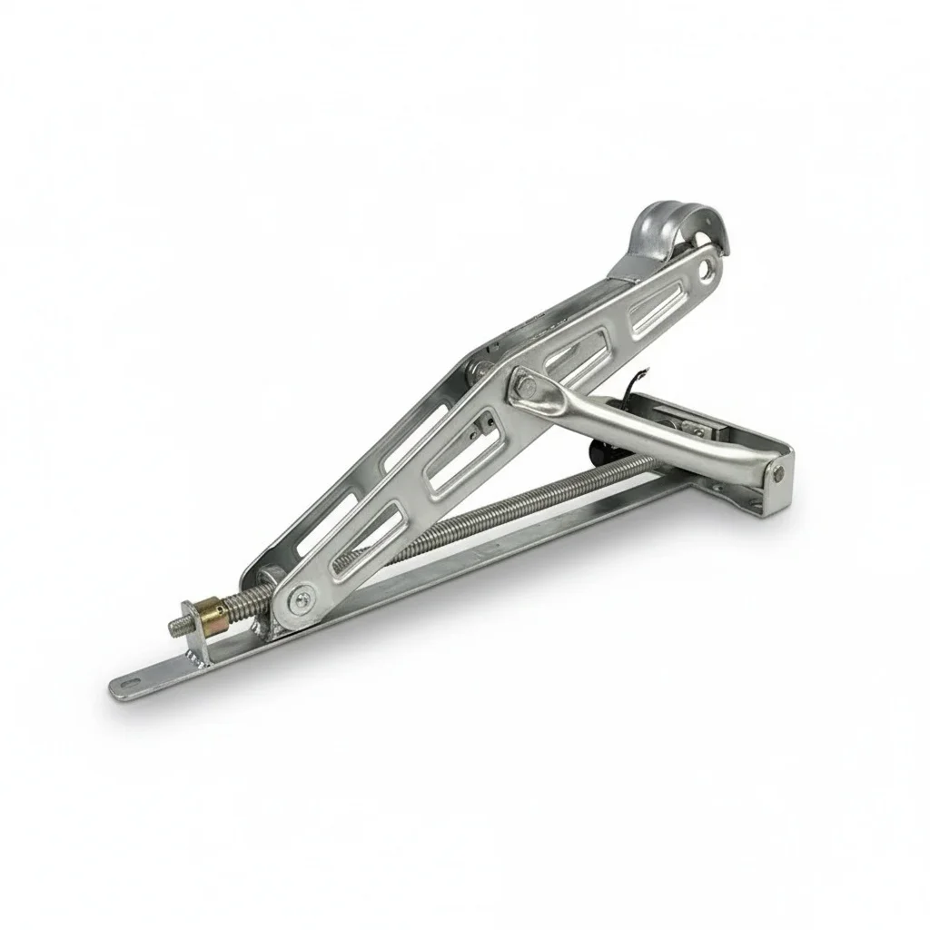 Trailer Scissor Jack, 675x280mm High-Strength Carbon Steel RV Stabilizer Kit, Camper Leveling Support, Steady Jack for Caravans