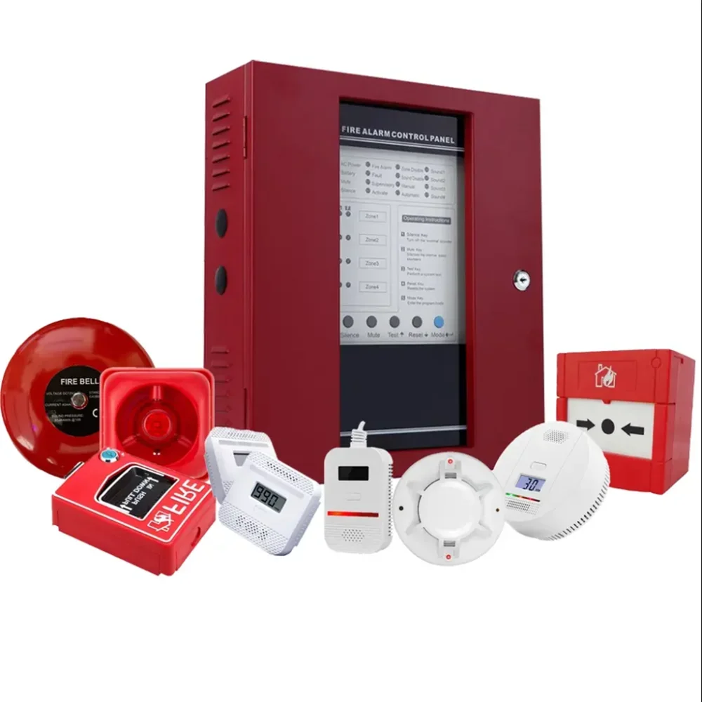 SUMRING Conventioanl Fire Alarm Systems Security System 2 4 8 16 Zones Fire Alarm System Smoke Detector Fire Alarm Control Panel