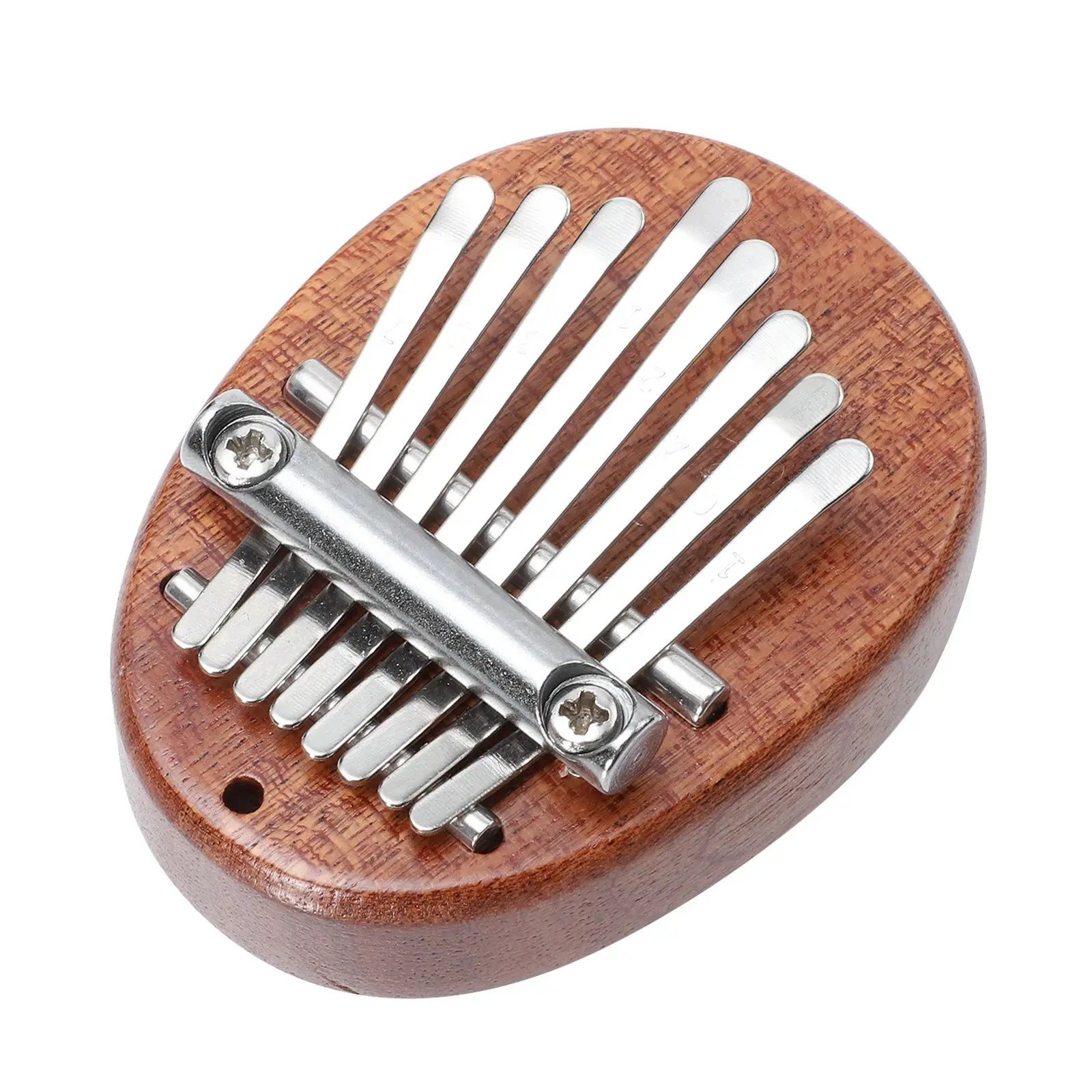 

Solid Wood Simple Musical Instrument Piano 8 Keys H Piano Portable Kalimba Musical Instrument Mini Size Lightweight