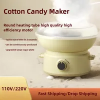 110V 220V Electric Cotton Candy Maker Household Automatic Cotton Candy Machine DIY for Children