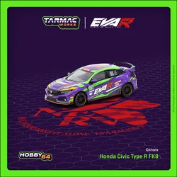 Tarmac Works 1:64  Civic Type R FK8 EVA Racing Model Car