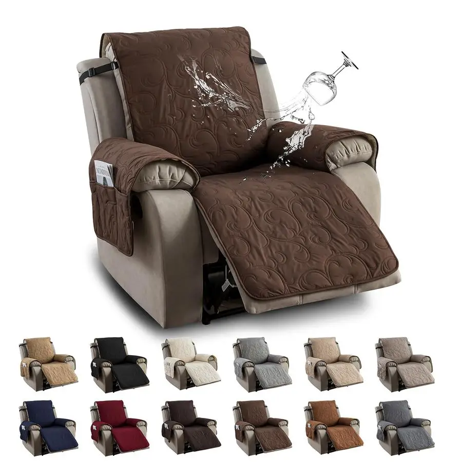 

Водонепроницаемый чехол для кресла-реклайнера, чехлы для кресел-реклайнеров, нескользящий тканевый чехол для дивана-реклайнера для гостиной