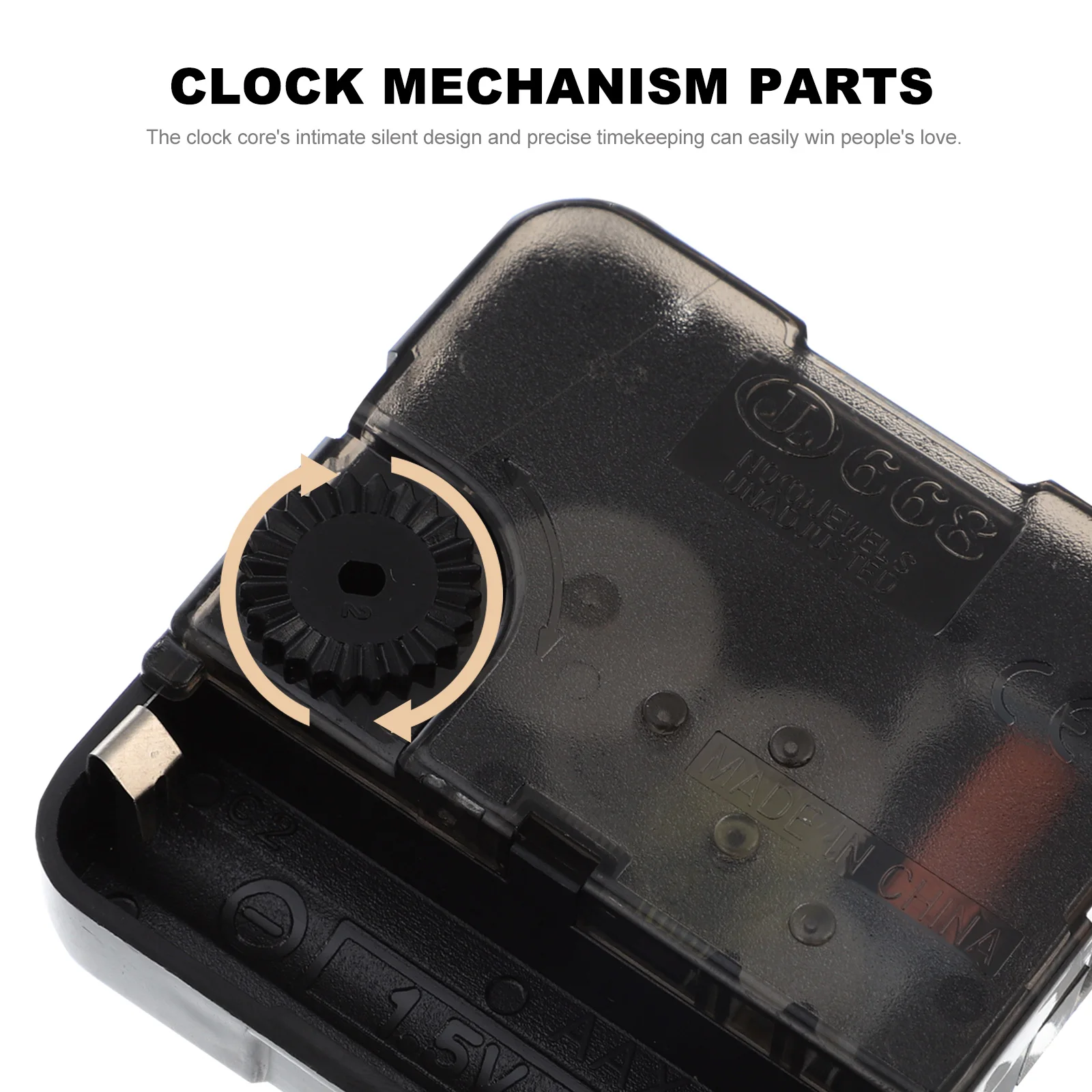

4 Pcs Quartz Wall Clock Movement Kit DIY Accessories Mechanism Parts Fittings Replace Accessory