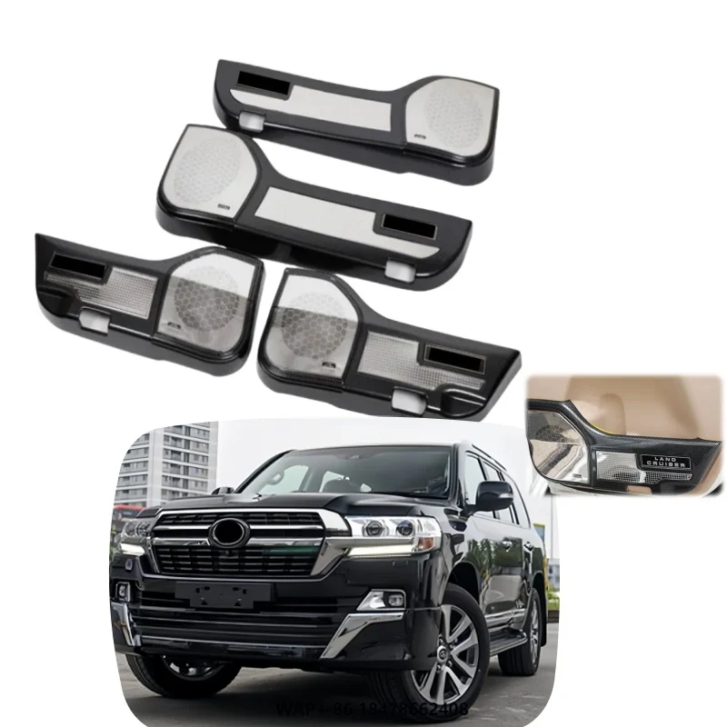 

YBJ Car Accessories Carbon Fiber Protect Styling Door Anti-kick for Land Cruiser Lc300 2022-2027 LC300 Door Panel