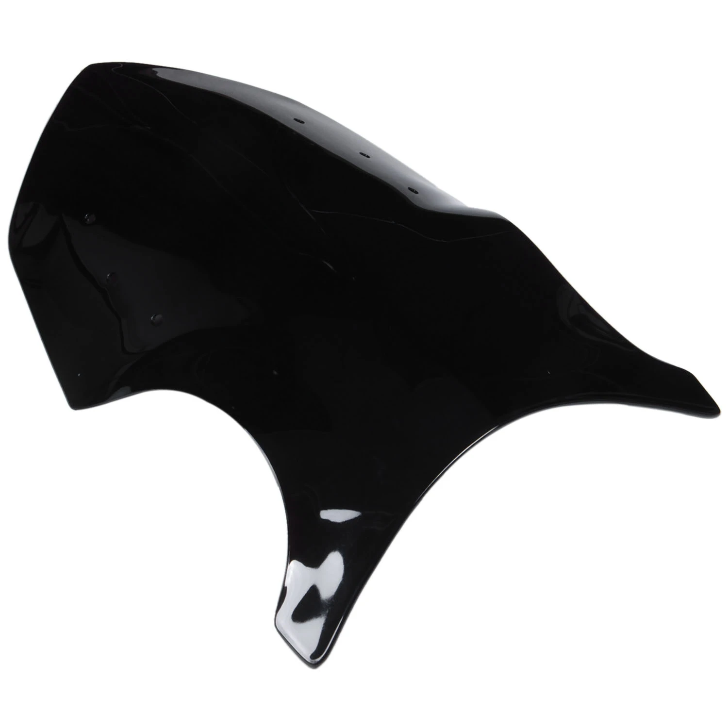 A68M-الزجاج الأمامي منحرف الفقاعات المزدوجة الأسود لكاواساكي نينجا 1000 Sx Z1000sx Z1000-Sx 2011 2012 2013 2014 2015 2