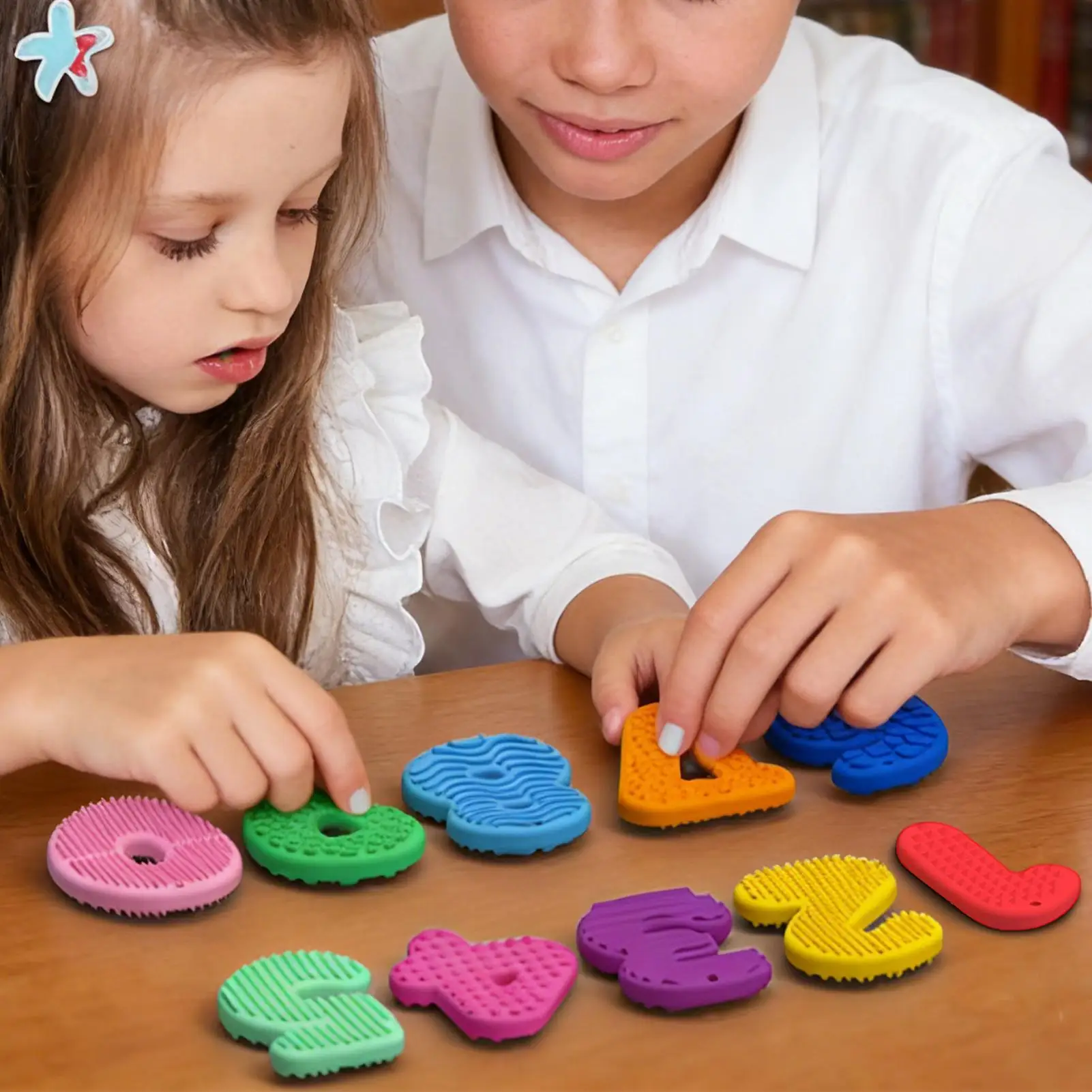 الحجر الحسي 10 قطع ألعاب حسية هادئة محكم ألعاب متململة عدد الأحجار للأطفال المراهقين الكبار بنين بنات الطلاب المنزل #1