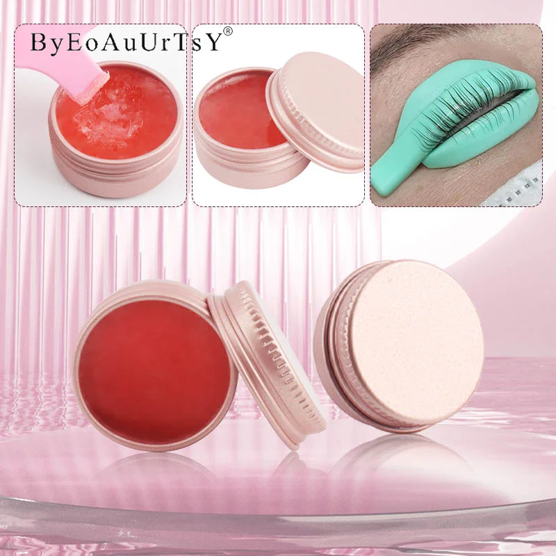 10g Eyelash Perming Solid Glue Lash Lift Balm Eyebrow Lifting Agent Eyelashes Curling Fragrant Fixing Waterproof Eye Makeup Tool