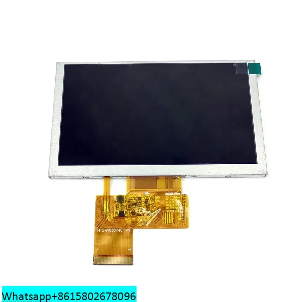 Kustom 500nits 1000nits 5 inci Raspberry Pi 4 layar modul 800x480 Tft layar Lcd