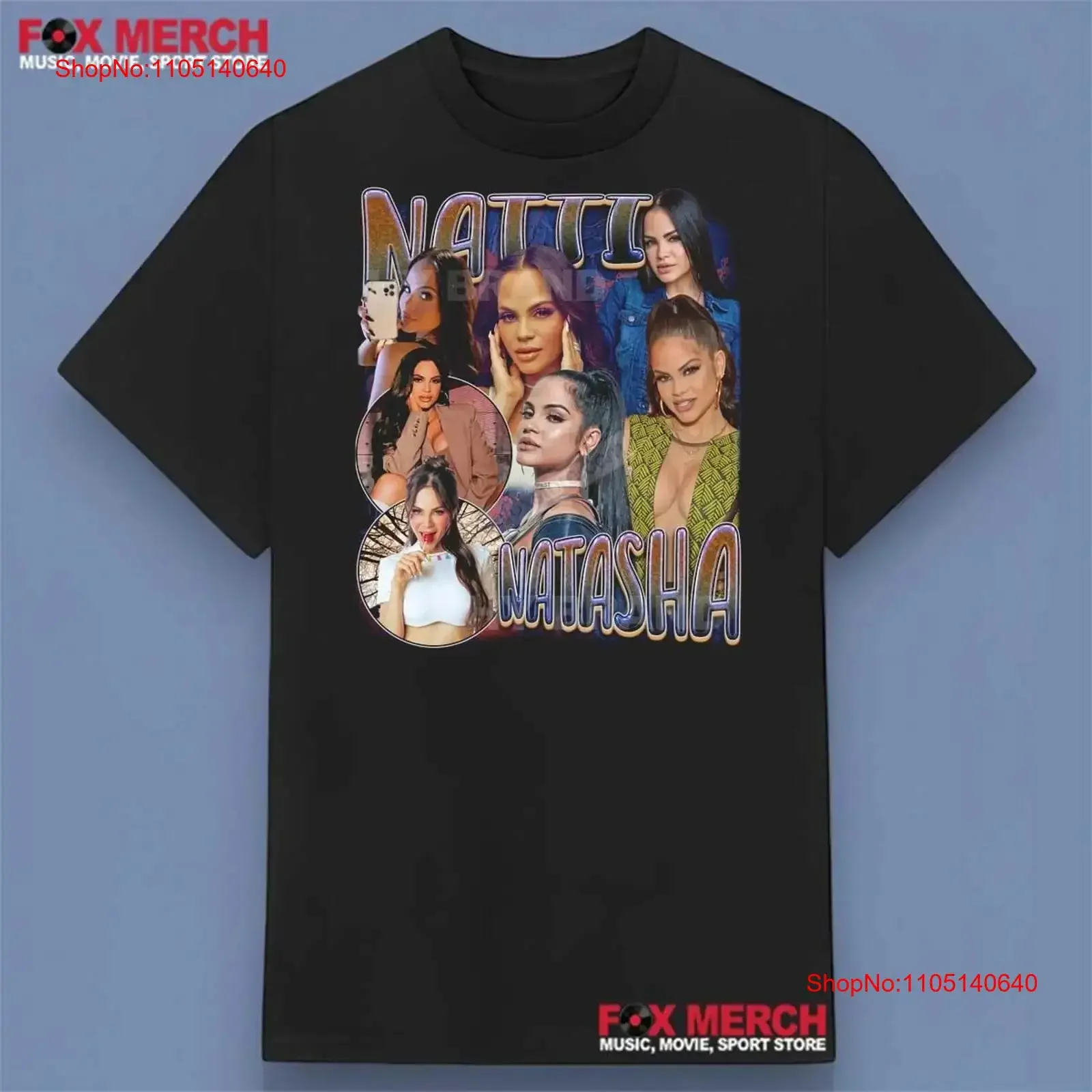 

Футболка Natti Natasha Music Singer для фанатов, размер S 5XL, винтажная стираная повседневная уличная одежда, стильная универсальная унисекс