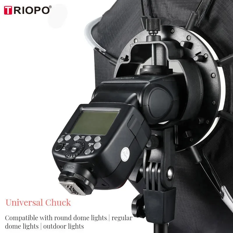 TRIOPO KX 65cm 90cm Softbox Octagon Umbrella Light Box For Godox AD200 V1 Speedlite Flash Light Photography Studio Accessories