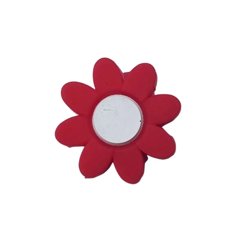 Anti-vibration Flower Tennis Racket Shock Absorber Mini Silicone Tennis Racket Dampener Flower Colorful