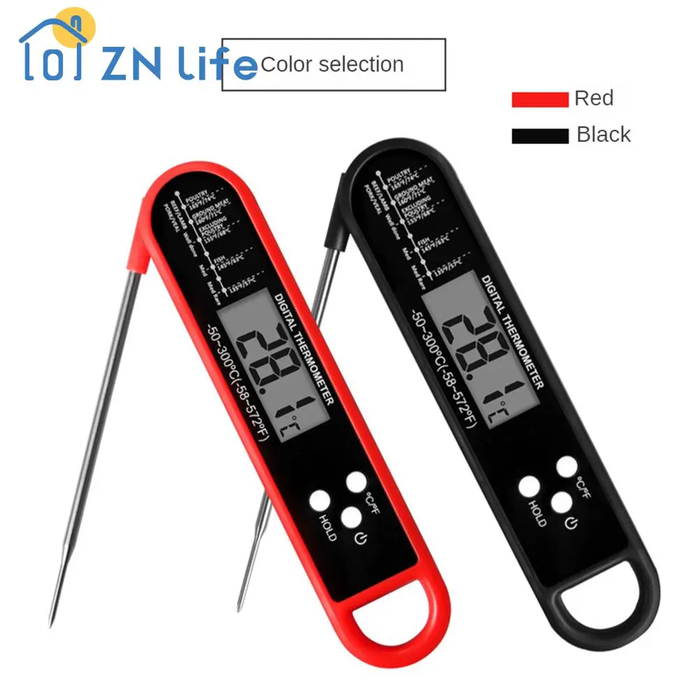 Bbq Thermometer Practical Intelligent Highly Durable Trend Compact Must Have Wireless Temperature Monitor Household Products