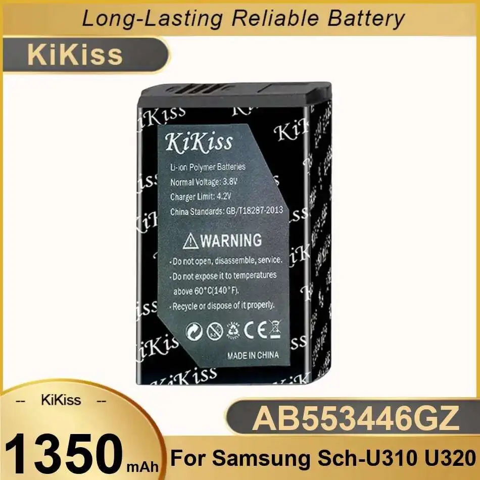 

Аккумулятор для мобильного телефона AB553446GZ 1350 мАч для Samsung Verizon Sch-U310 U320 U340 U350 U360 Sch-U365 Sch-U410 Sch-U430 Sch-U620