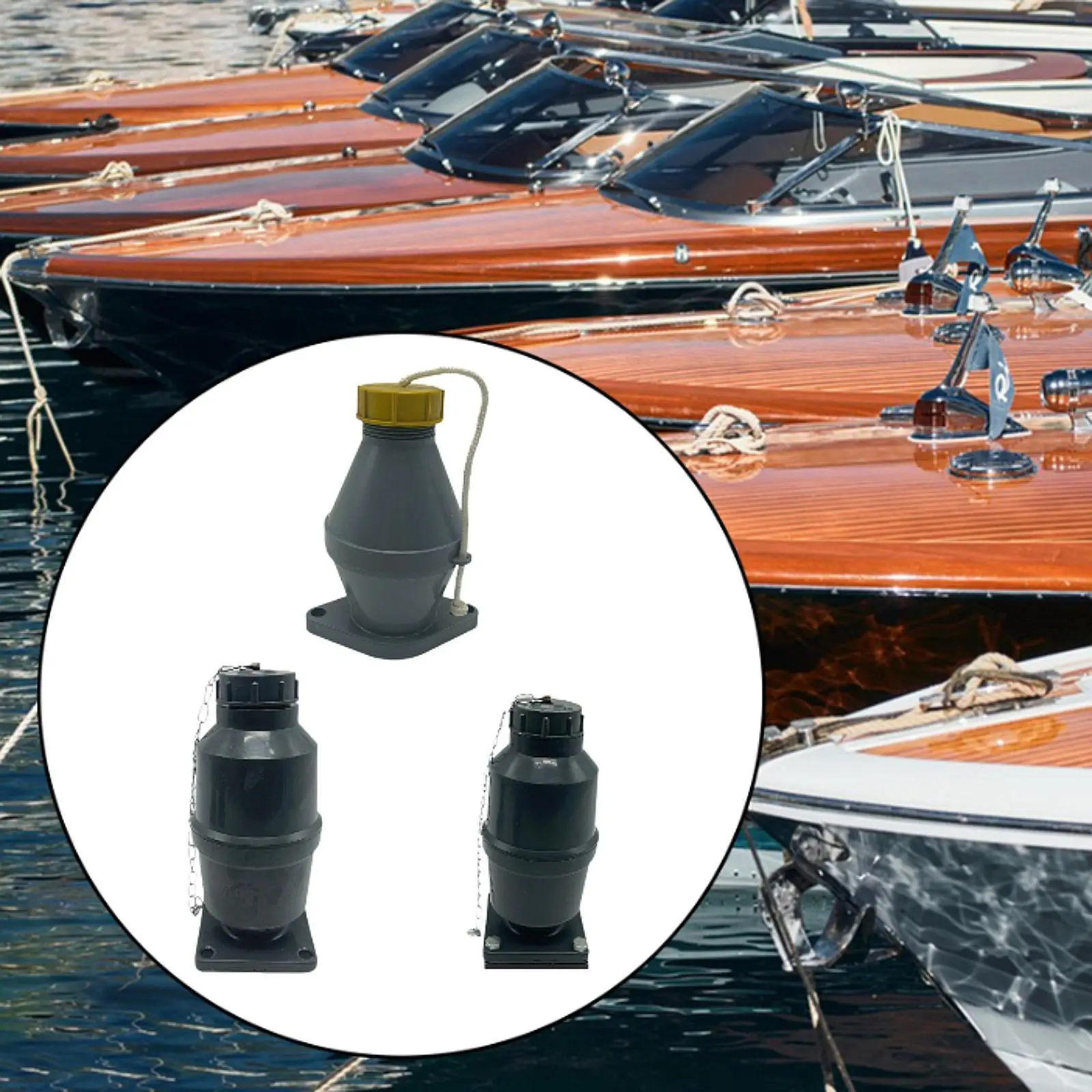 

Marine Hatch Cover Drain Valve Sturdy Check Valve for Kayaks Yachts Plumbing