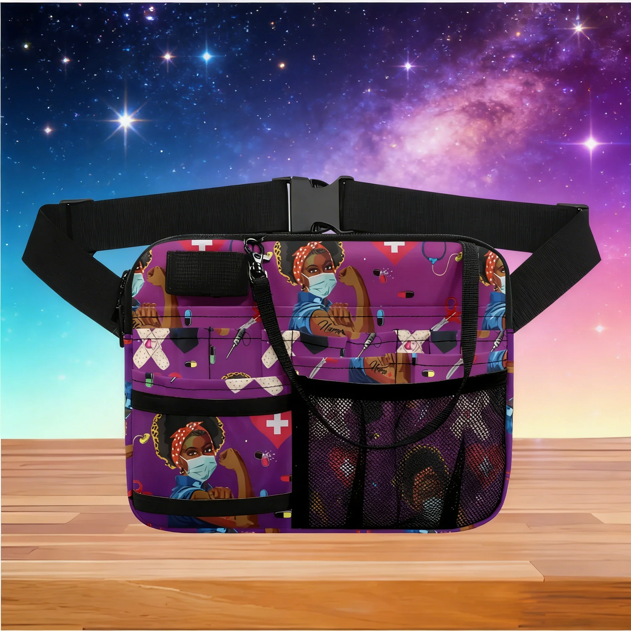 

New Arrival Rainbow Nurse Fanny Pack 2026 Medical Organizer Belt with New Design