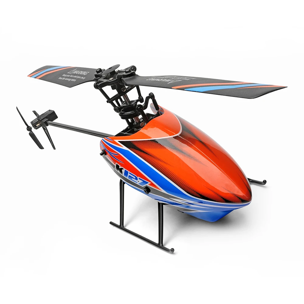 WLtoys-Mini Hélicoptère RC à Lame Unique, K127, 2.4G, 4CH, 6-Aixs, pouvez-vous roscope Hover Air Pressure Partners, RTF VS V911S