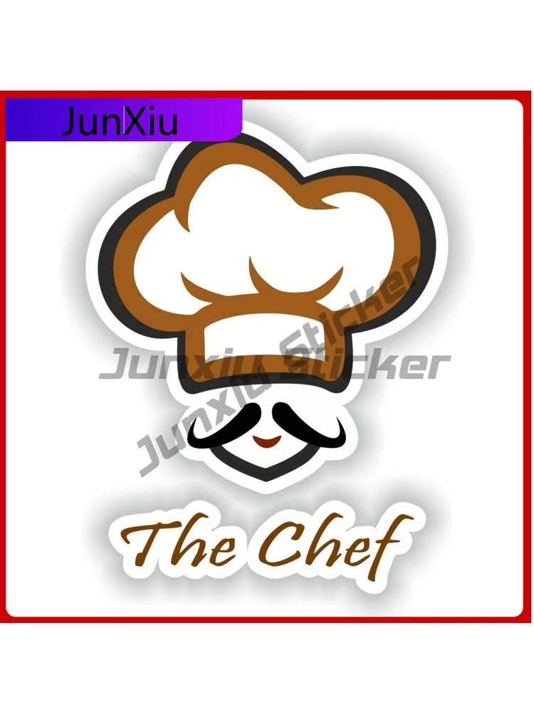 

The Chef Vinyl Stickers Personalized V125 Motorcycle Stickers Suv90n06 Helmet Decals Custom Made Bike Accessories For Car Truck