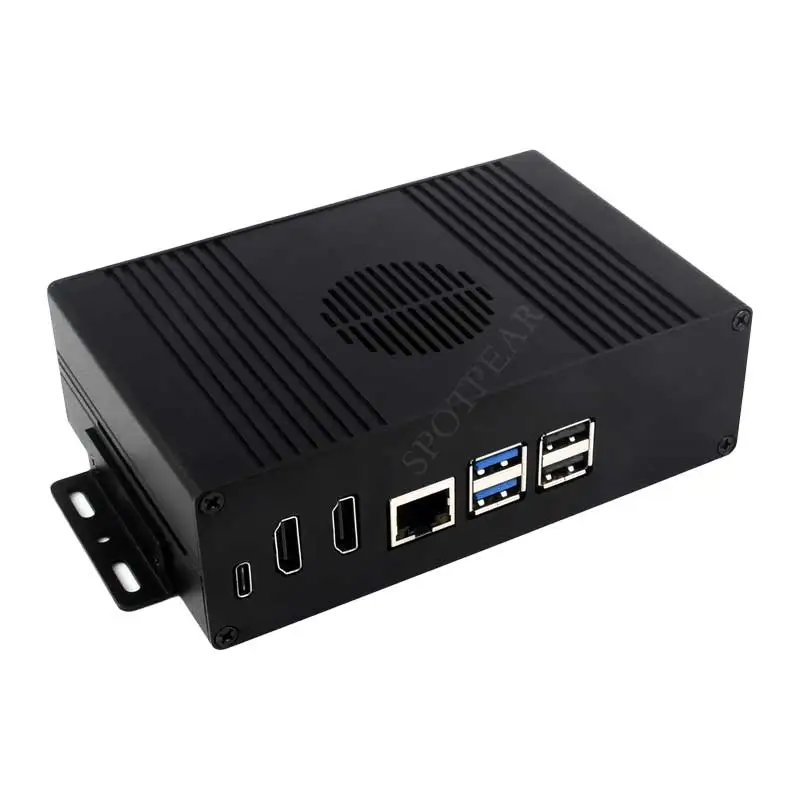 Imagem -03 - Raspberry pi Option Kit Easy-adapter ou Pcie To-eth Pcie-usb-hub ou Pcie M.2-nvm-ssd Case Kit