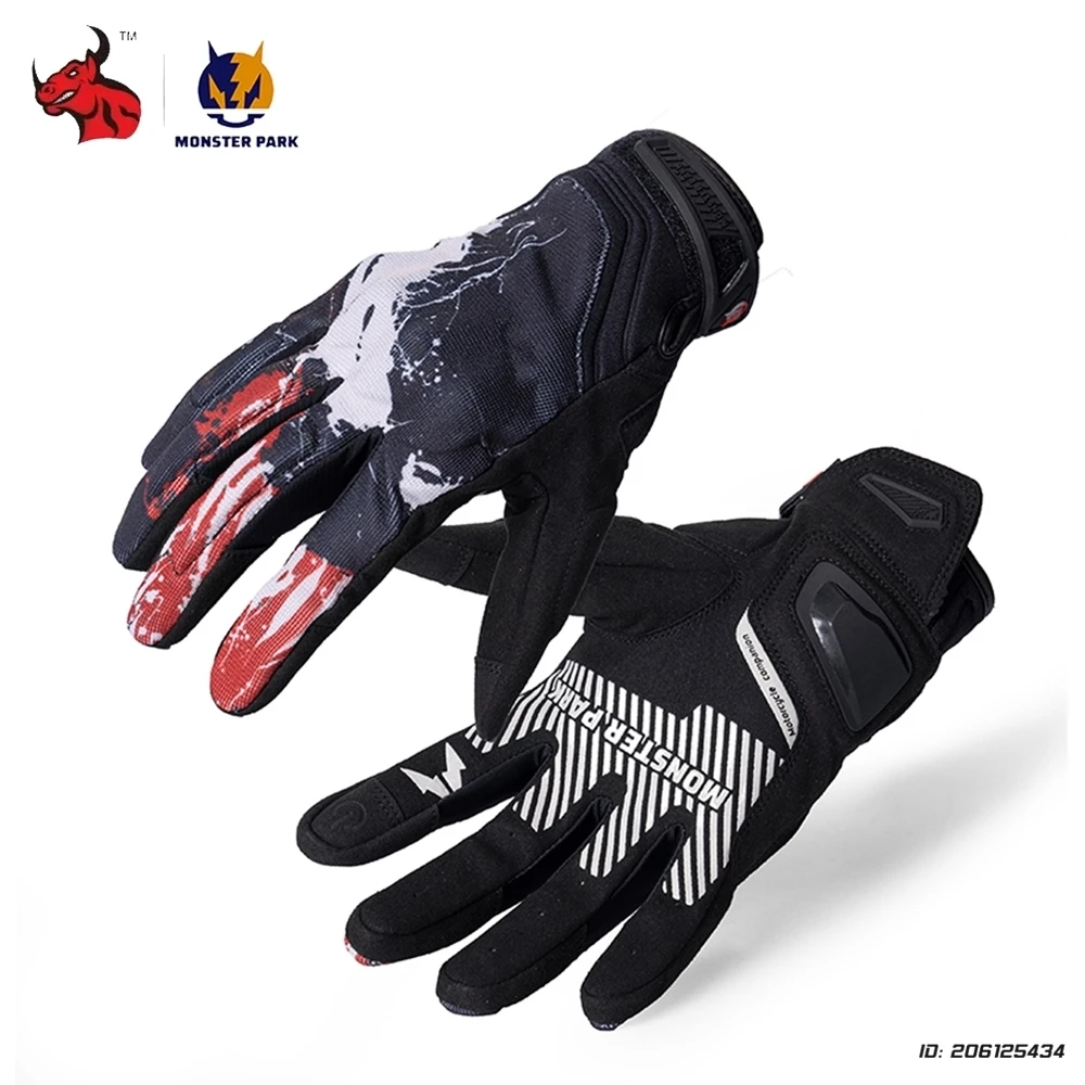 

Motorcycle Gloves Summer Breathable Motocross Riding Gloves Men Women Wear-resistant Anti Fall Motorbike Touch Screen Gloves