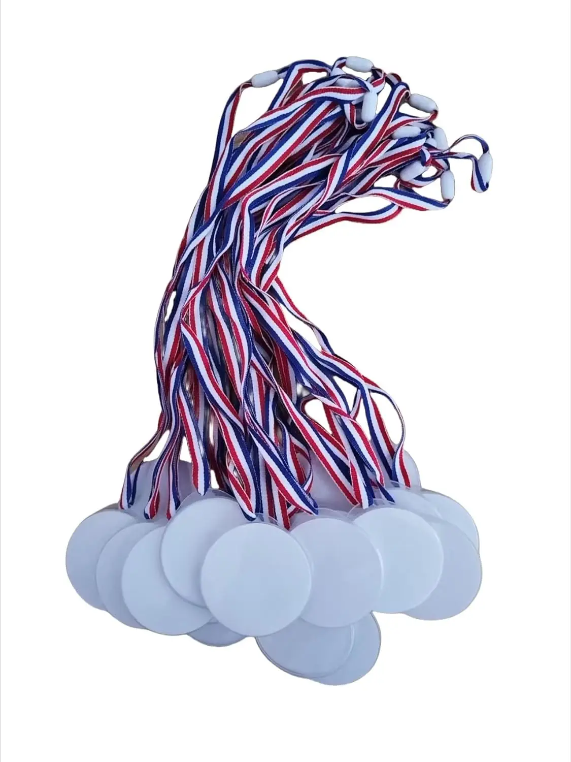 

Design your own award medals for children aged 6 and above, DIY custom medals, 24 pieces, 2.5-inch universal bicycle camping tro