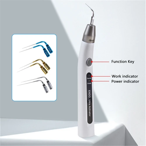 Irrigador ultrasónico Dental LED Endo Ultra activador, conducto radicular, pieza de mano de sacrificio ultrasónico con 6 puntas