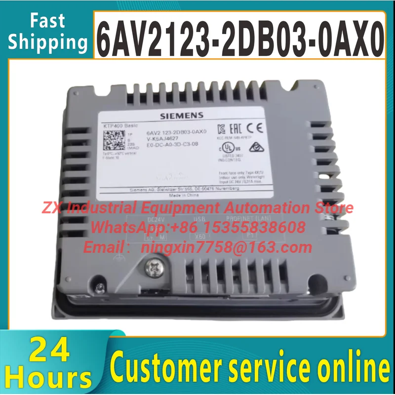 6AV2123-2DB03-0AX0Original 4-inch display screen KTP400 HMI button touch operator panel