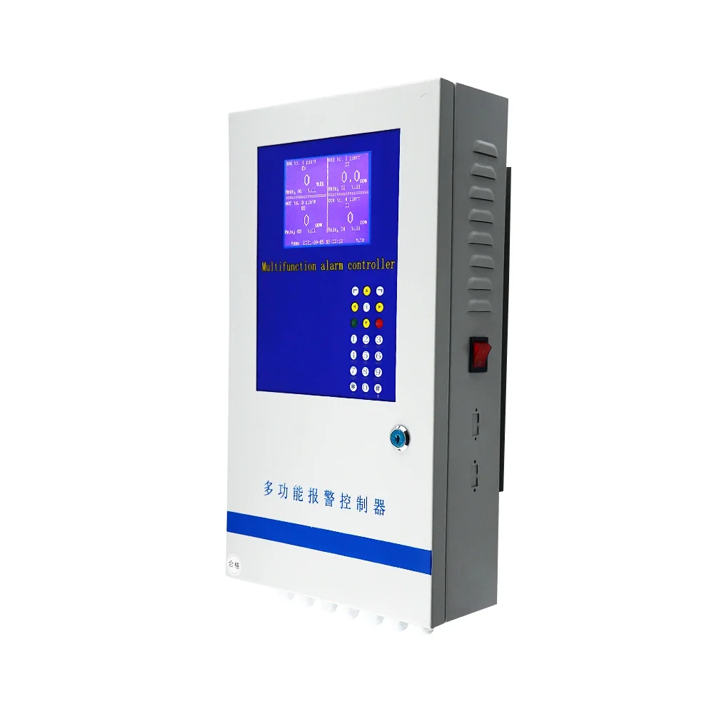 Huafan multi channels RS485 industry gas alarm monitoring industry cabinet