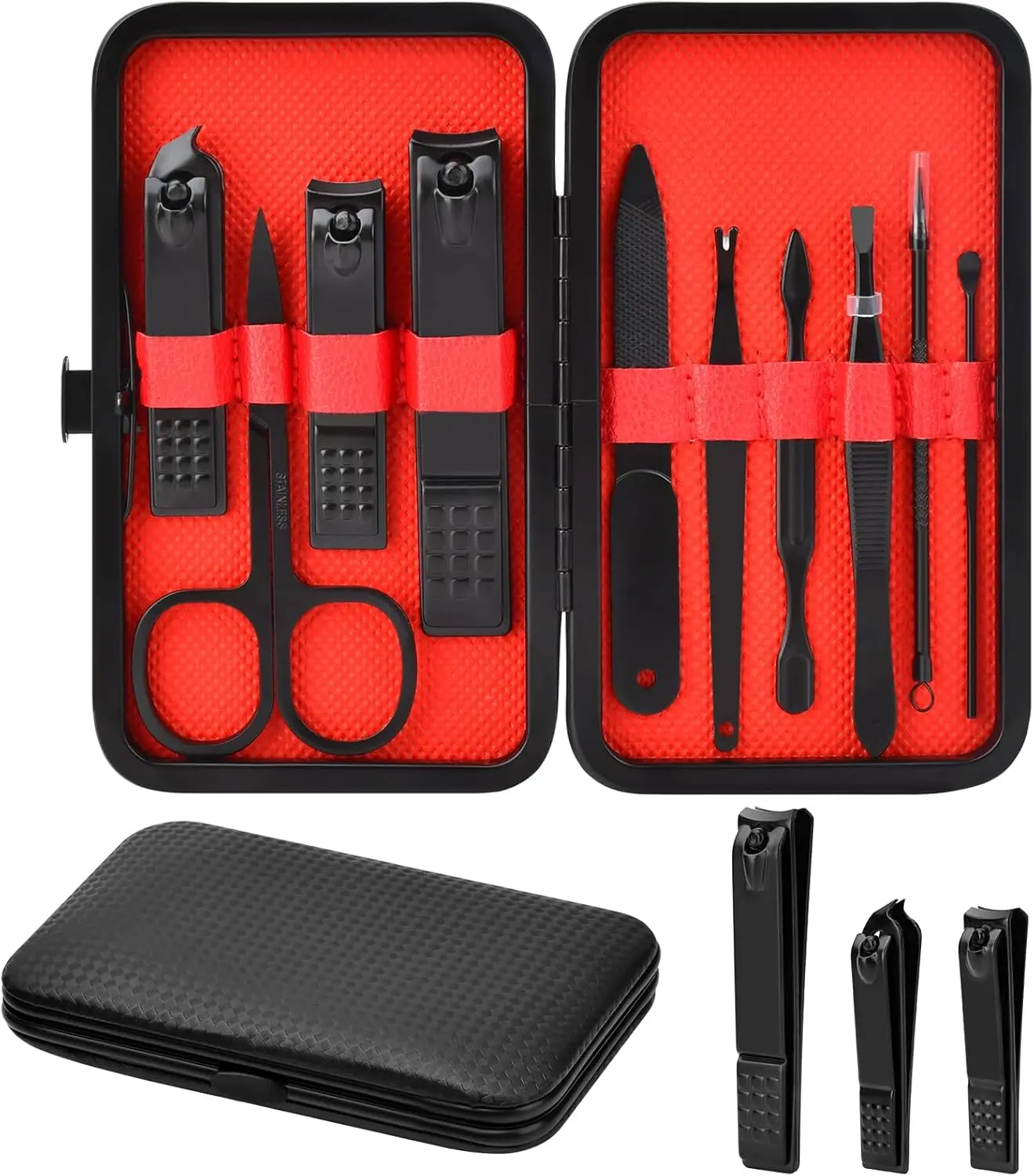 

Professional Stainless Steel Nail Clipper Kit for Men, Gifts for Dad Husband Brother