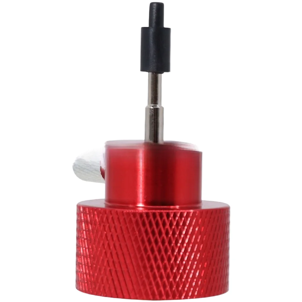 Aluminum Propane Adapter Needle with Vent and Pressure Release for Outdoor Gas Refill Compatible with Standard Propane Tanks