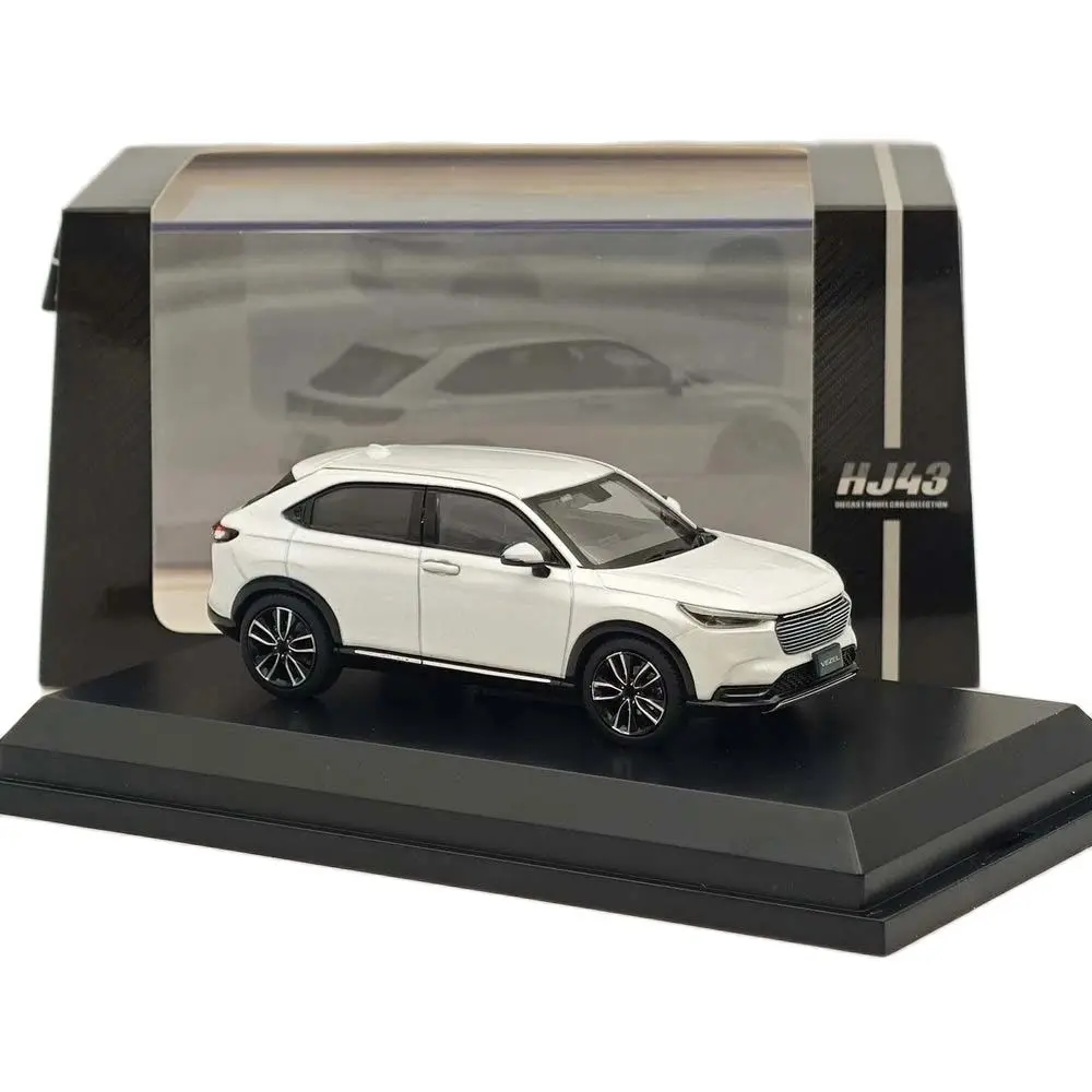 

Hobby Japan 1/43 for VEZEL Premium Sunlight White Pearl HJ431002SW Diecast Model Car Limited Collection Auto Toys Gift