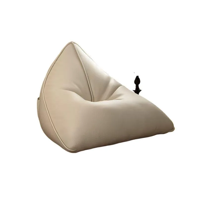 

Lazy bedroom sofa triangular living room seat pier