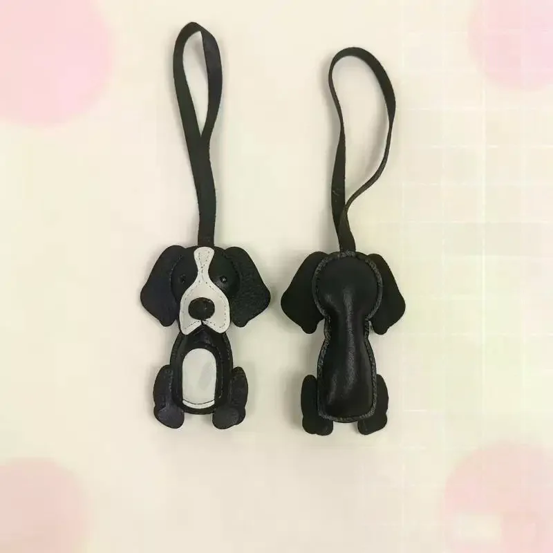 1Pcs Faux Leather Adjustable Strap For Keys Bags And Phone Chains Cute Beagle Dog Pendant Valentine's Day Gift For Men And Women