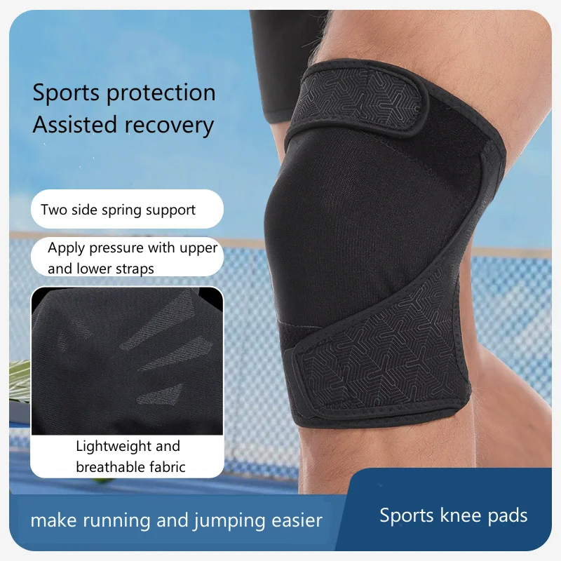 1PC Knee Brace with Side Stabilizers Relieve Meniscus Tear Knee Pain Joint Pain Relief Adjustable Knee Support Knee Pads
