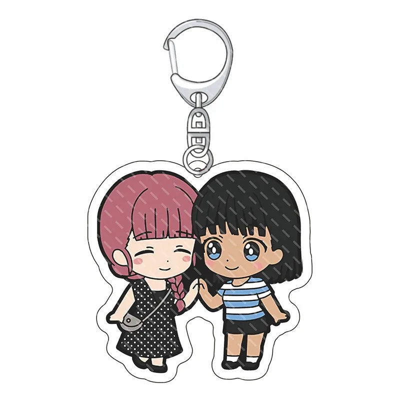 Natsuki Hanae Anna Nagase Shirasu Saho Yoko Hikasa Jin Urayama Acrylic Cartoon Daily Wear Innovative Transparent Key Chains