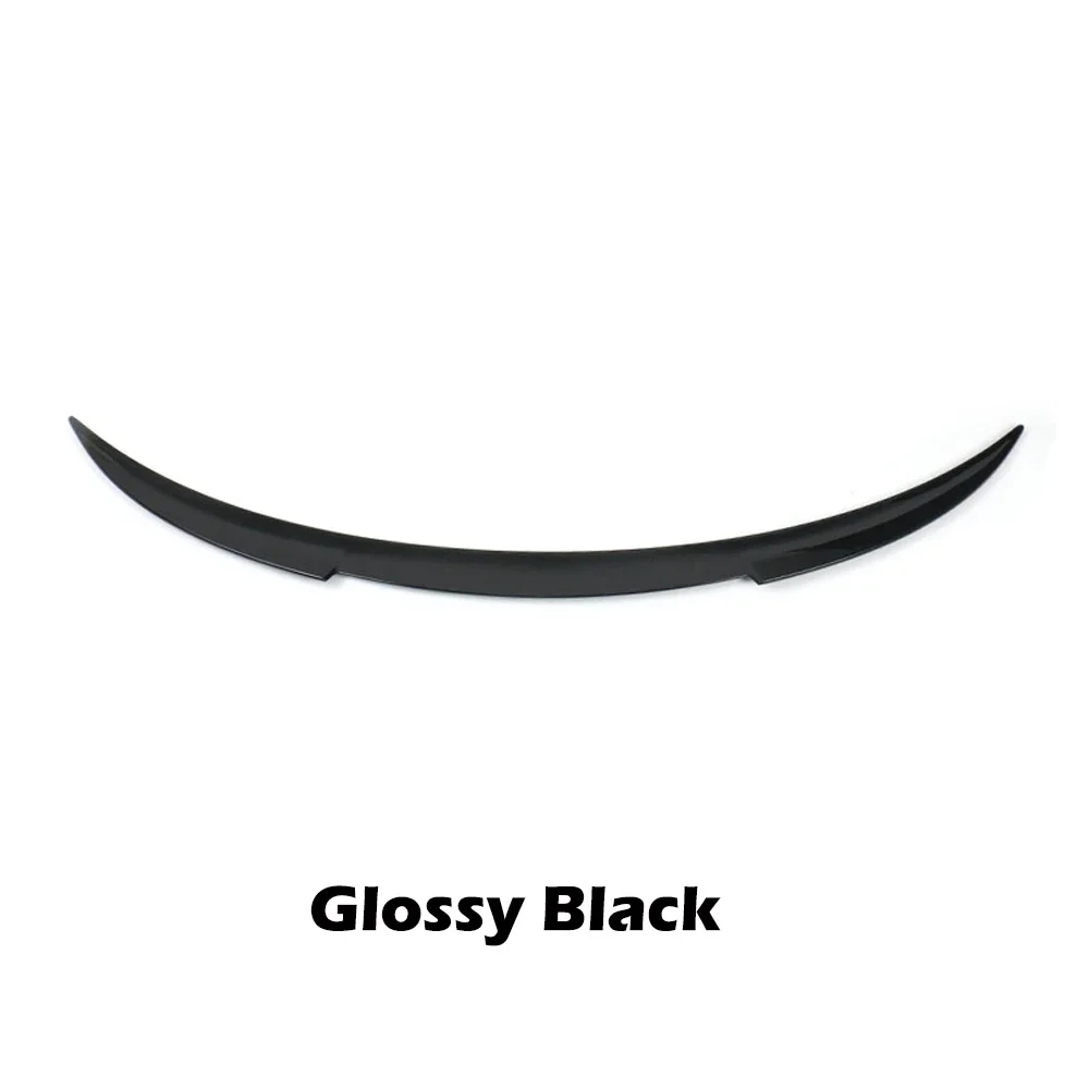 BEVO Rear Spoiler Wings for 2020-2024 Tesla Model Y Rear Trunk ABS Spoiler Lip Tail Wing Trunk Lid Accessories Carbon Fiber image 3