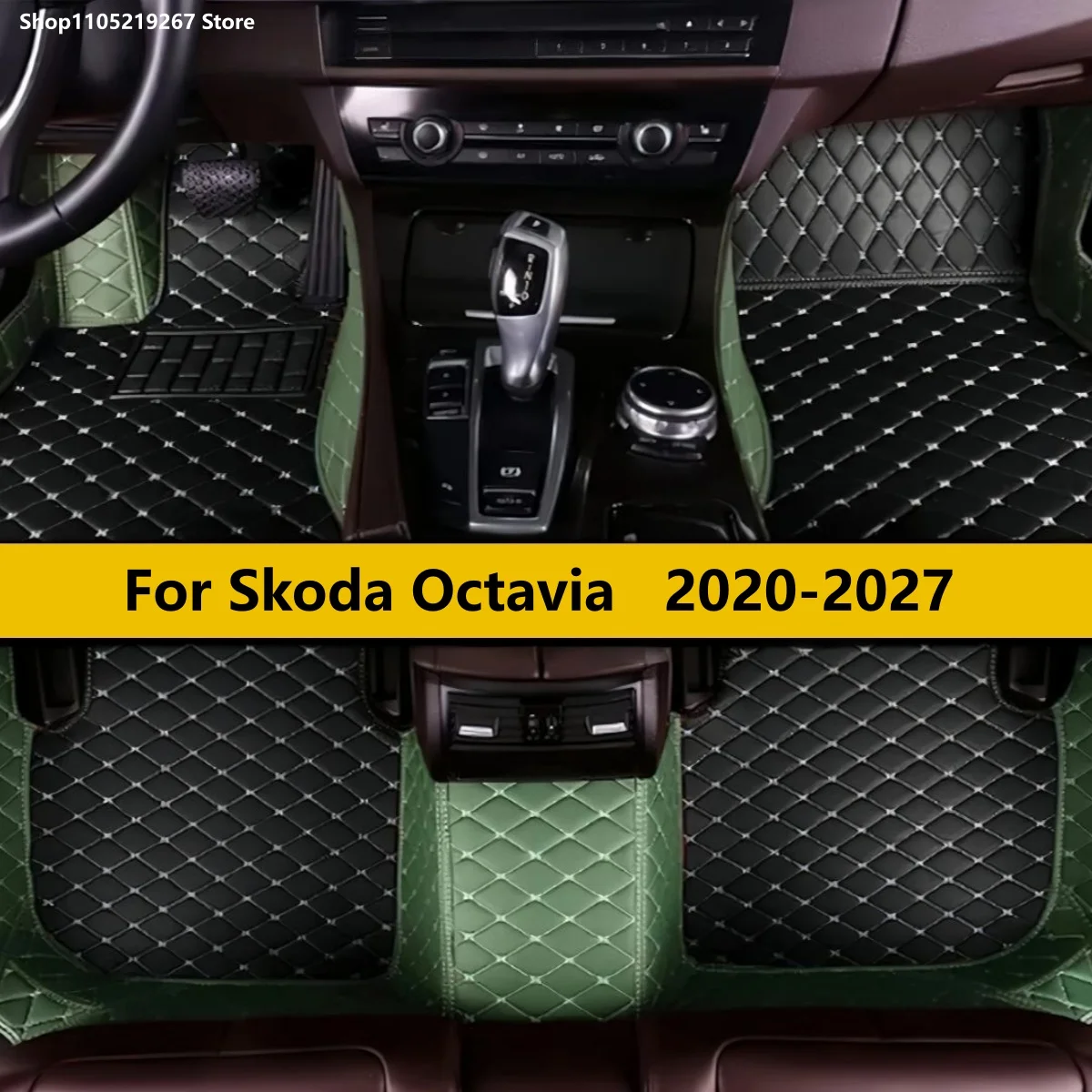 

For Skoda Octavia NX A8 MK4 2020 2021 2022 2023 2024 2025 2026 2027 Custom Car Floor Mats Auto Carpet Interior Accessories