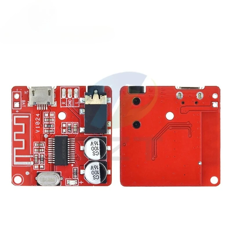 1/5PCS  DIY Bluetooth Audio Receiver Board Bluetooth 5.0 MP3 Car Audio Board Stereo Music Module 3.7-5V