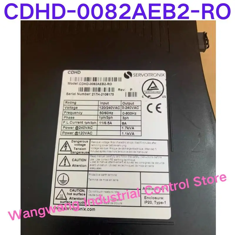 

Second-hand test OK , CDHD-0082AEB2-RO servo driver