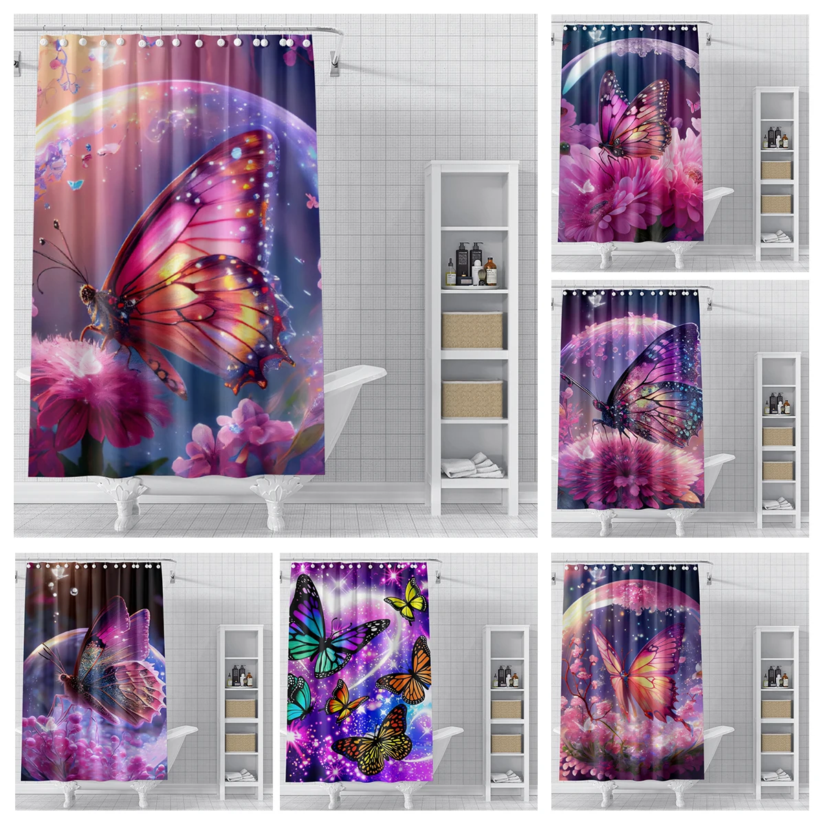 home shower curtains for bathroom waterproof fabric Modern Nordic style bathroom Curtains modern shower curtain 180x200 240x200