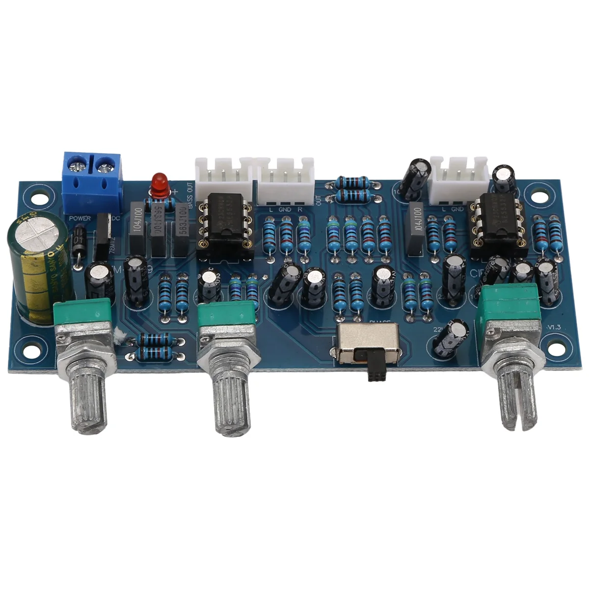 ABGI2.1 قناة مضخم الصوت Preamp مجلس مكبر للصوت مجلس مرشح تمرير منخفض باس المضخم (المنتج النهائي)