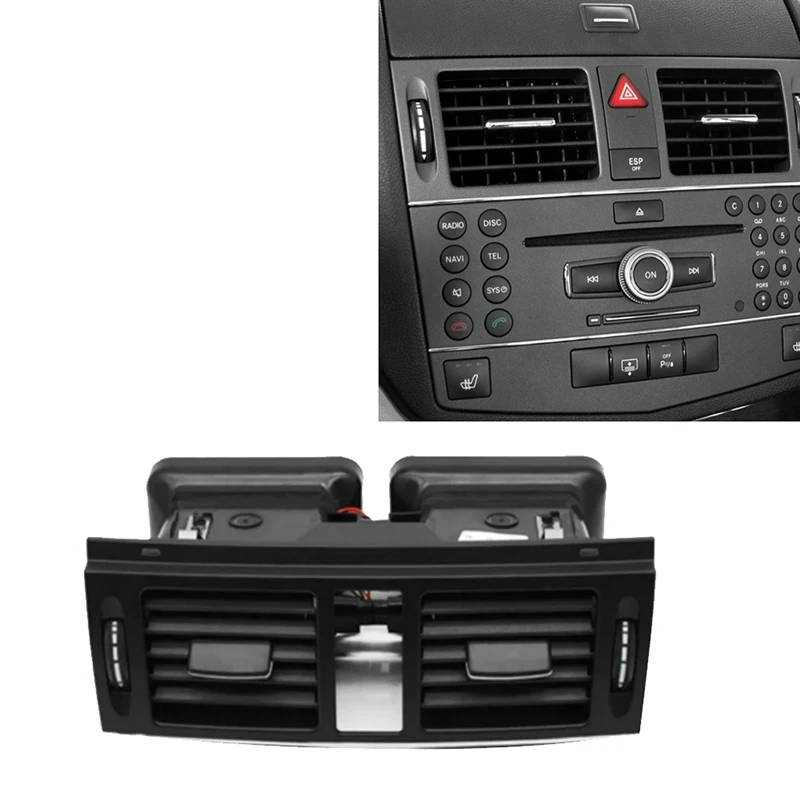 

Car Dashboard Air Conditioner Outlet Assembly A/C Outlet Grille 2048304054 For Mercedes-Benz C Class W204 2007-2010