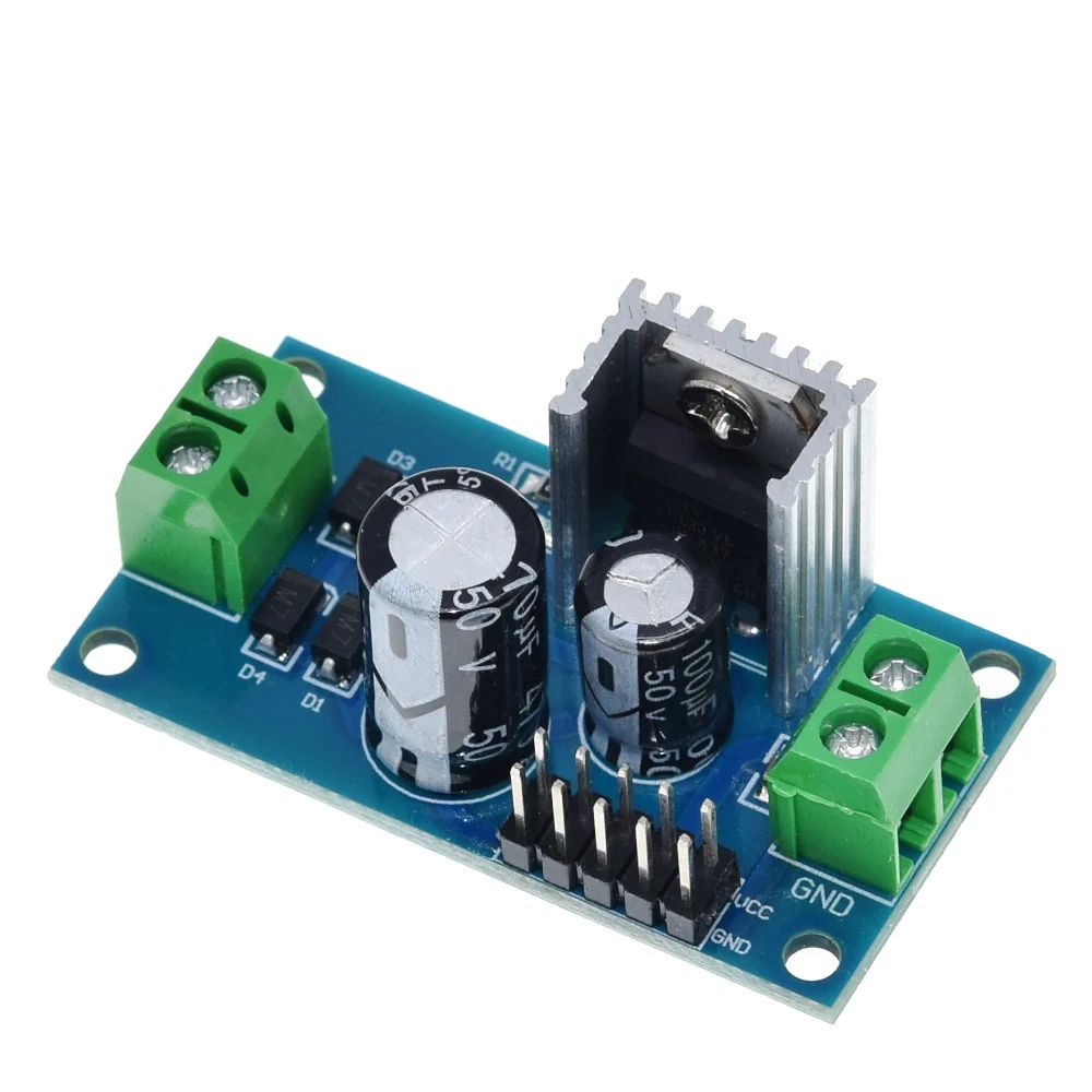 TZT AC / DC 12V 1.5A Voltage Regulator Filter Rectifier Module L7812 Step-Down Power Supply Module